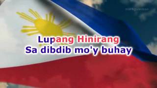 Download lagu Lupang Hinirang - karaoke | singalong |minus-one mp3