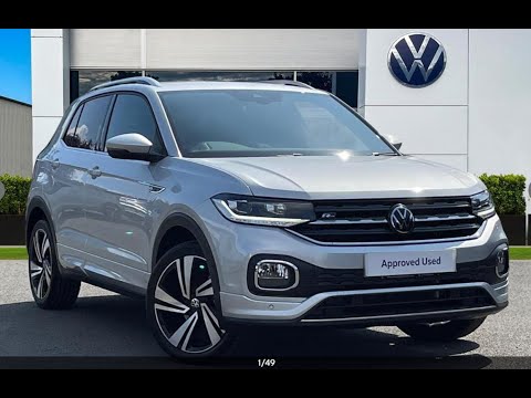 Approved Used Volkswagen T-Cross 1.0 TSI (110ps) R-Line Hatchback - DE72HTX