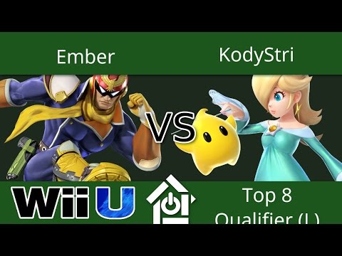 Gwinnet Brawl 10/01/2016 - Ember (Falcon) vs KodyStri (Rosaluma) - Smash 4 Top 8 Qualifier (L)