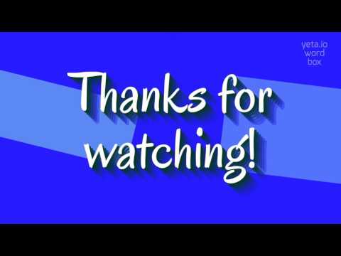 SUMMATES - HOW TO PRONOUNCE IT?