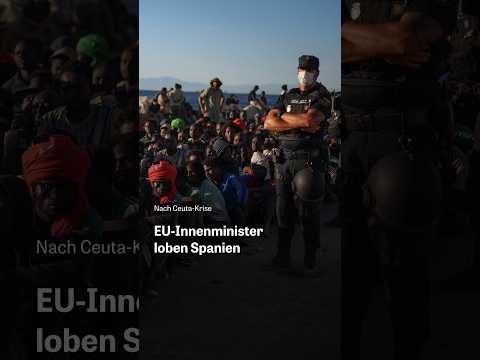 Video Thumbnail: EU-Innenminister loben Spanien nach Ceuta-Krise
