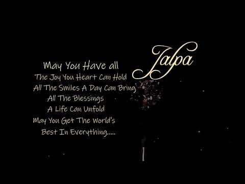 Jalpa  Name Meaning With Birthday Message