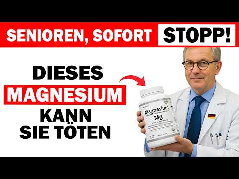 NIEMALS dieses Magnesium nach 60 einnehmen – Senioren sterben daran, doch Ärzte schweigen!