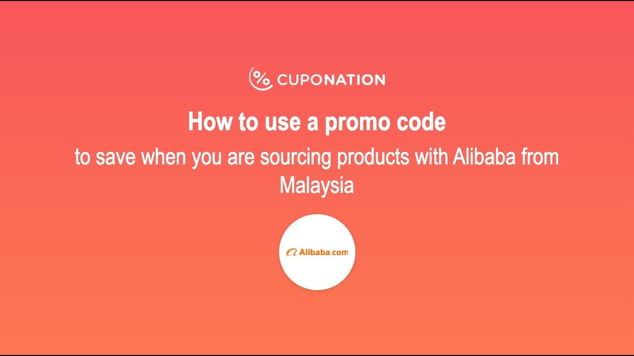 Quick guide to using your Alibaba coupon