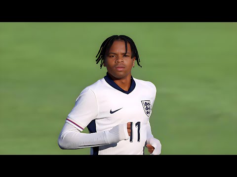 Rio Ngumoha England U19 Debut vs Ukraine.Great Performance.Friendly Match [3/9/2025]
