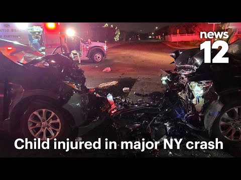 11-year-old seriously injured, airlifted in head-on DWI crash on Long Island | News 12