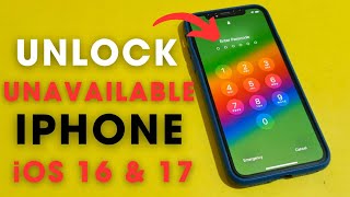 How To Unlock Unavailable/Disabled iPhone Without Computer And iTunes!No Data Losing! Latest 2024