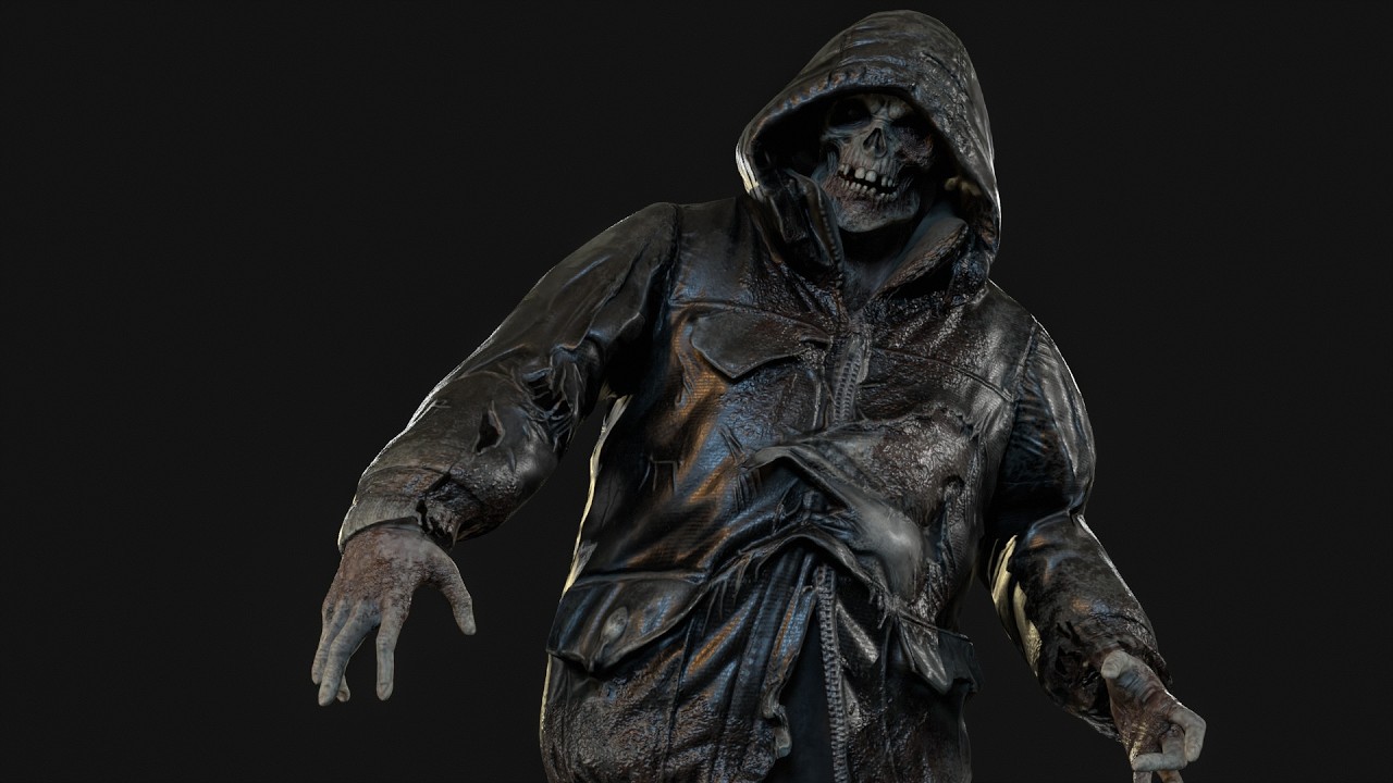 CityZombieN1 3D Model