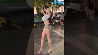 beautiful girl street fashion tiktok #chinesefashion #mejoresstreetfashion #shorts