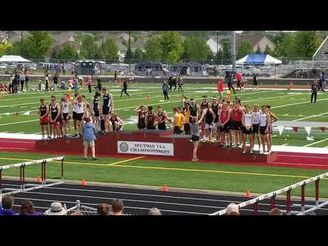 Boys 4x800 Awards - Track & Field MSHSL 1AA Sections Lakeville, MN June 1, 2019