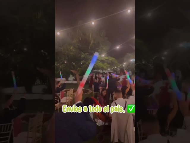 Vídeo relacionado con EL FUTBOLIN Palos Luminosos para Fiestas | 30 Piezas | 48cm | Palos LED Multicolor | Palos Luminosos LED | Palos de Luz para Boda | Barras Luminosas para Fiestas y Eventos (30 UNIDADES)