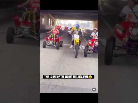 This is one of the Worst Feelings Ever! 😫 #nationwidebikelife #nationwidebikelife #smh