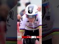 Filippo Ganna Reacts To Remco Evenepoel Individual Time trial #shorts  #vuelta #cycling