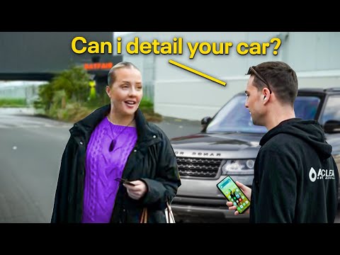 How I Got 8 Clients in 1 Hour For my Detailing Business (talking to strangers)