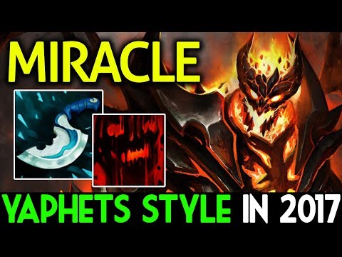 Miracle- Dota 2 7.07 [Shadow Fiend] Yaphets Style in 2017