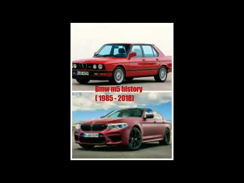 Bmw m5 history ( 1985 - 2018 )