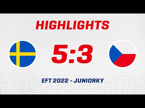 EFT 2022 | Švédsko WU19 - Česko WU19 5:3