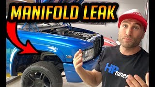 HOW TO FIX LEAKING EXHAUST MANIFOLDS - DODGE 5.2L 5.9L MAGNUM