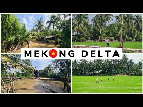 Vietnam Travel | Explore Authentic Mekong Delta | Rural villages & local life along rivers & canals