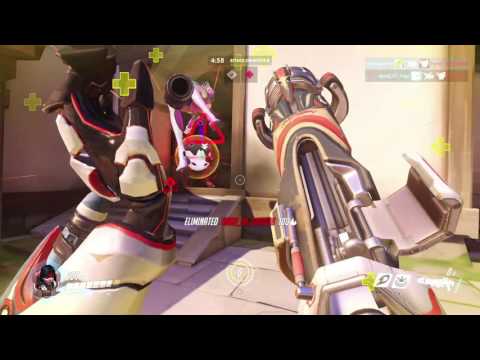Overwatch MP: August 13, 2016 pt2 - A Team of D.Vas? OP Much?