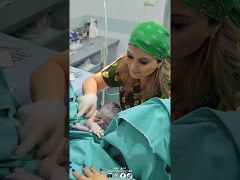 الولادة الطبيعية كاملة اطفال حديثي الولاده ️