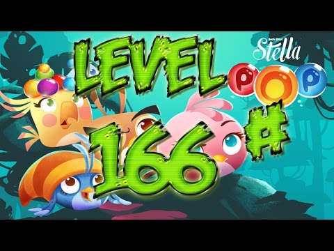 Let's Play Angry Birds Pop - Level 166 Walkthrough