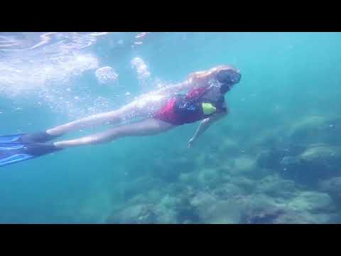 DEDEPU Mini Scuba Tank test in the sea