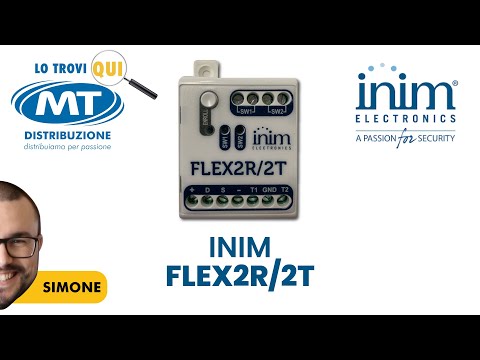 INIM Flex2R/2T Modulo espansione domotico! scopriamolo con Simone