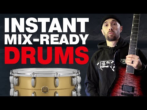 Mix-Ready Drums To Fit Any Heavy Genre