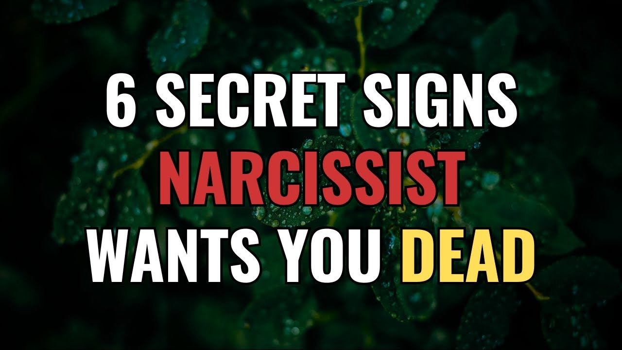 6 Secret Signs Narcissist Wants You Dead | NPD | Narcissism | BehindTheScience