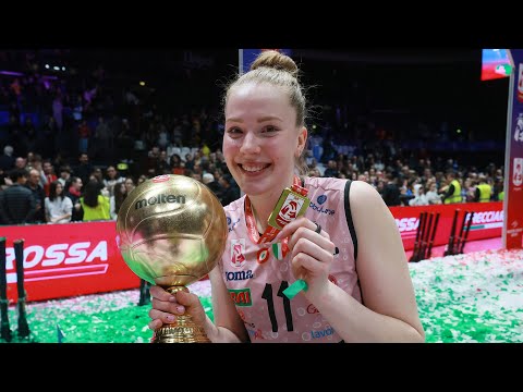AMAZING Haak, MVP in Coppa Italia Final Conegliano vs Milano | Lega Volley Femminile 2022/23