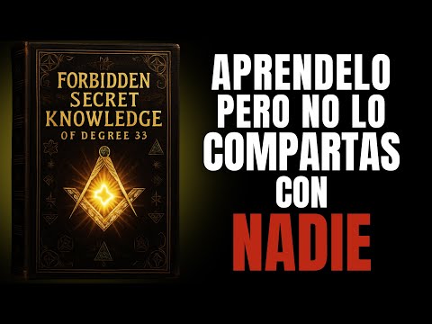 ADVERTENCIA: Este es el Conocimiento de Grado 33, una vez que lo conozcas, tu vida NUNCA sera IGUAL