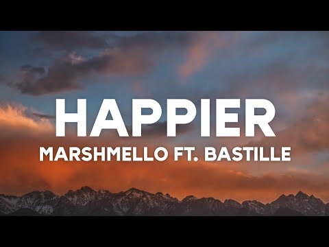 「1HOUR + LYRICS」 Marshmello - Happier (Lyrics) ft. Bastille