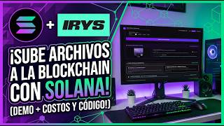Sube archivos a la Blockchain con Solana: Demo + Código