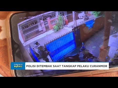 PELAKU CURANMOR TEMBAK POLISI DI CENGKARENG