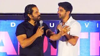 Vikram & Dhruv Vikram Fun Galatta at Adithya Varma Audio Launch