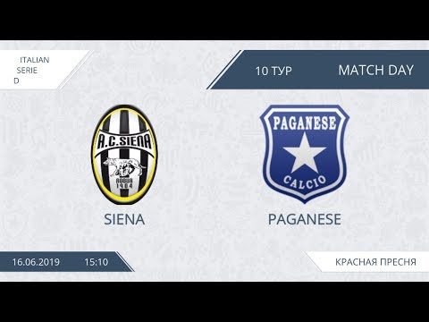 AFL19. Italy. Serie D. Day 10. Siena - Paganese