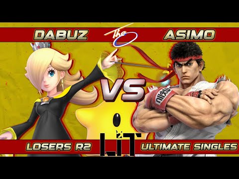 CFL LITVITATIONAL 2024 Losers R2 - Dabuz (Rosalina) Vs. Asimo (Ryu) Smash Ultimate SSBU