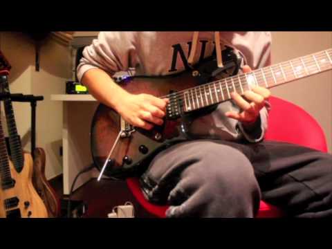 Francesco Filigoi - "The Faceless - Akeldama" solo cover w/ MusicMan JP7 BFR & Hufschmid Hufcaster