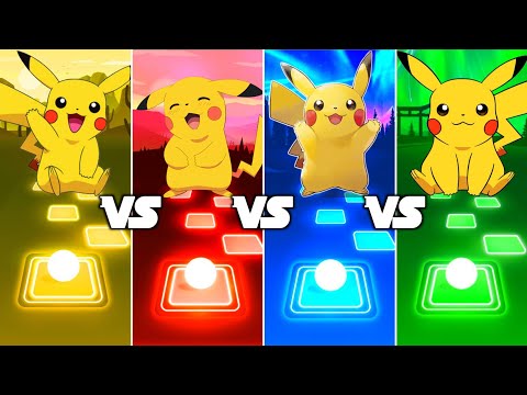Pikachu vs Pikachu vs Pikachu vs Pikachu - Tiles Hop