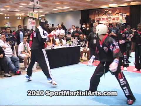Unknown v Jack Felton - Men's team sparring - 2010 Golden Gate Int'ls