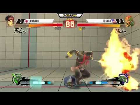 Fuudo (Fei-Long) vs TS Sabin (Dhalsim) - Final Round 18 USF4 - 720p 60fps