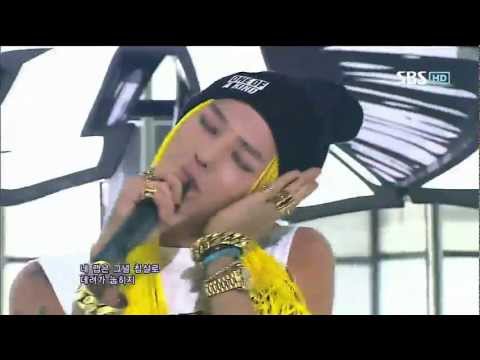 [COMBACK] G-DRAGON [ONE OF A KIND + CRAYON] @SBS Inkigayo 인기가요 20120916