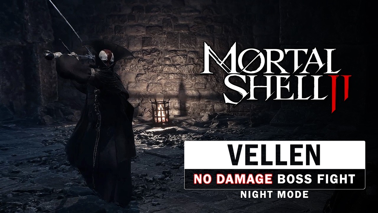 Mortal Shell 2 - Vellen, High Lord of Mammon Boss Fight (No Damage / Night Mode)