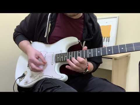 Practice - Wasted Years solo (Iron Maiden)