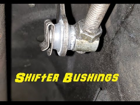 EASY Mercedes Transmission Shifter Bushing Replacement - W126 - 1984 300 SD