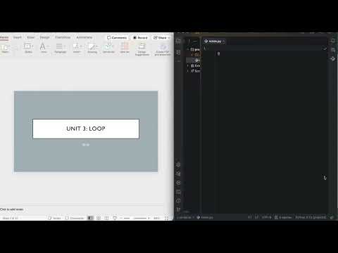Python 101 Unit 3 Loop And List