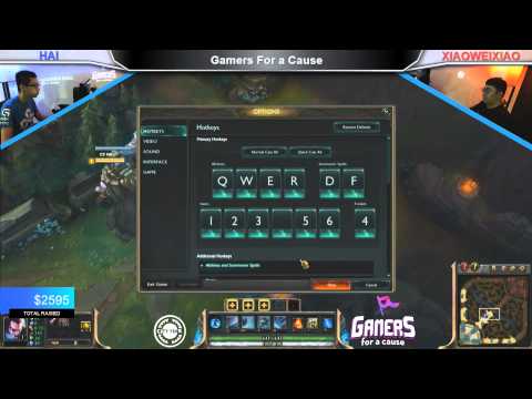 Hai vs XiaoWeiXiao - 1vs1 Yasuo - Gamers for a Cause - League of Legends