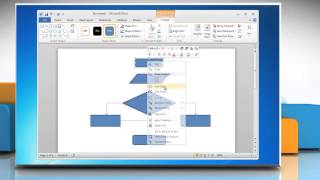 How to make a flow chart in Word 2007, 2010 , 2013 , 2016