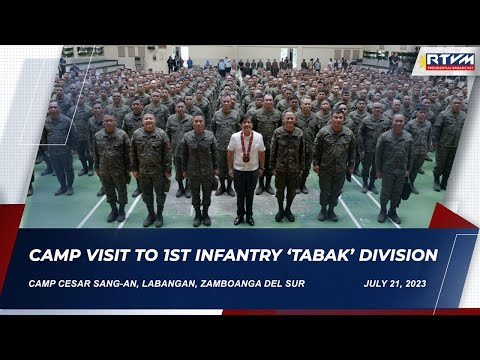 Camp Visit to 1st Infantry ‘Tabak’ Division 7/21/2023